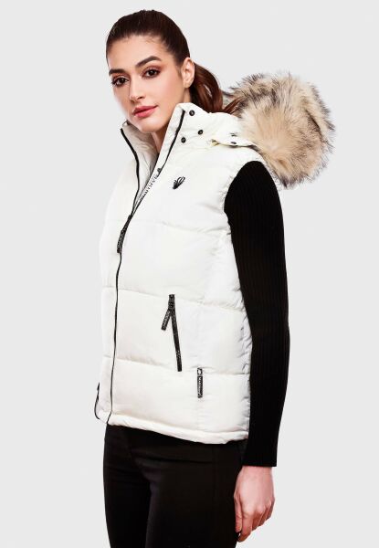 Steppweste fellkragen Clearance