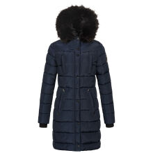 Navahoo Lotusblüte Princess ladies long winter quilted jacket Navy-Gr.XXL