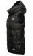 Marikoo Zarinaa ladies vest quilted sleeveless jacket Schwarz-Gr.M