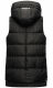 Marikoo Zarinaa ladies vest quilted sleeveless jacket Schwarz-Gr.M