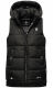 Marikoo Zarinaa ladies vest quilted sleeveless jacket Schwarz-Gr.L