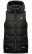 Marikoo Zarinaa ladies vest quilted sleeveless jacket Schwarz-Gr.L