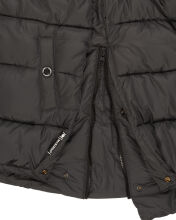 Marikoo Zarinaa Damen Weste Steppweste &Auml;rmellose Jacke Anthrazit-Gr.XL