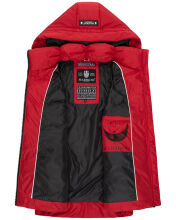 Marikoo Zarinaa Damen Weste Steppweste Ärmellose Jacke Rot-Gr.XS