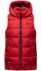Marikoo Zarinaa Damen Weste Steppweste Ärmellose Jacke Rot-Gr.XS