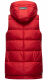 Marikoo Zarinaa Damen Weste Steppweste Ärmellose Jacke Rot-Gr.XS