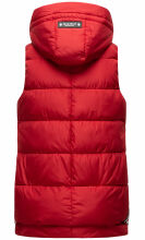 Marikoo Zarinaa Damen Weste Steppweste &Auml;rmellose Jacke Rot-Gr.M