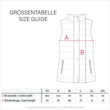 Marikoo Zarinaa Damen Weste Steppweste &Auml;rmellose Jacke Olive-Gr.XL