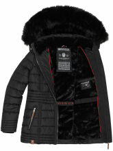 Navahoo Umay Princess Damen Winter Steppjacke Schwarz-Gr.S