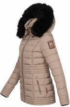 Navahoo Umay Princess Damen Winter Steppjacke Taupe-Gr.XS