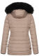Navahoo Umay Princess Damen Winter Steppjacke Taupe-Gr.XS