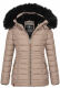 Navahoo Umay Princess Damen Winter Steppjacke Taupe-Gr.S