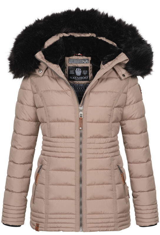 Navahoo Umay Princess Damen Winterjacke Taupe