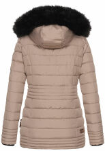 Navahoo Umay Princess Damen Winter Steppjacke Taupe-Gr.L