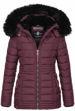 Navahoo Umay Princess Damen Winter Steppjacke Weinrot-Gr.M