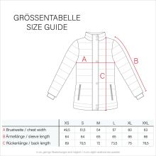 Navahoo Umay Princess Damen Winter Steppjacke Weinrot-Gr.M