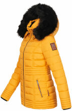 Navahoo Umay Princess Damen Winter Steppjacke Gelb-Gr.XS
