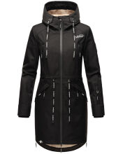 Marikoo Racquellee Damen Softshell Jacke Schwarz-Gr.L
