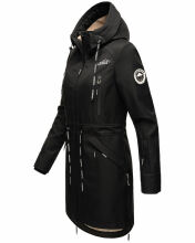 Marikoo Racquellee Damen Softshell Jacke Schwarz-Gr.XL