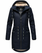 Marikoo Racquellee Damen Softshell Jacke Navy-Gr.XS