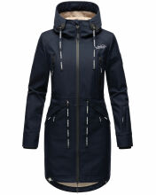 Marikoo Racquellee Damen Softshell Jacke Navy-Gr.M
