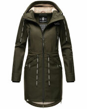 Marikoo Racquellee Damen Softshell Jacke Olive-Gr.XS