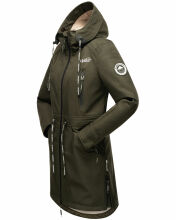 Marikoo Racquellee Damen Softshell Jacke Olive-Gr.XS
