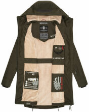 Marikoo Racquellee Damen Softshell Jacke Olive-Gr.XS