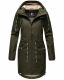 Marikoo Racquellee Damen Softshell Jacke Olive-Gr.XS