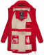 Marikoo Racquellee Damen Softshell Jacke Rot-Gr.L