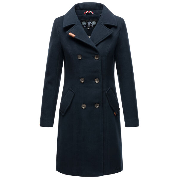 Marikoo Nanakoo ladies trench coat jacket Navy Größe S - Gr. 36