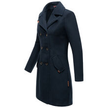 Marikoo Nanakoo ladies trench coat jacket Navy Größe S - Gr. 36