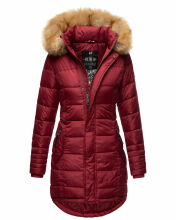 Navahoo Papaya Damen gesteppte Winterjacke Bordeaux Größe XS - Gr. 34