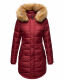 Navahoo Papaya Damen gesteppte Winterjacke Bordeaux Größe XS - Gr. 34