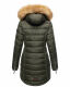 Navahoo Papaya Damen gesteppte Winterjacke Olive Größe S - Gr. 36