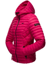 Marikoo Samtpfote lightweight ladies quilted jacket Fuchsia Größe XS - Gr. 34