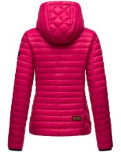 Marikoo Samtpfote lightweight ladies quilted jacket Fuchsia Größe XS - Gr. 34
