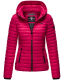 Marikoo Samtpfote lightweight ladies quilted jacket Fuchsia Größe XS - Gr. 34
