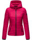 Marikoo Samtpfote lightweight ladies quilted jacket Fuchsia Größe XS - Gr. 34