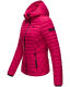 Marikoo Samtpfote lightweight ladies quilted jacket Fuchsia Größe XS - Gr. 34
