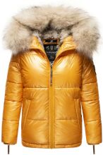 Navahoo Tikunaa dicke Damen Jacke Gelb Größe L - Gr. 40