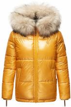 Navahoo Tikunaa dicke Damen Jacke Gelb Größe L - Gr. 40