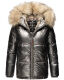 Navahoo Tikunaa ladies winter jacket quilted jacket with faux fur hood  Größe XS - Gr. 34