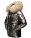 Navahoo Tikunaa ladies winter jacket quilted jacket with faux fur hood  Größe XS - Gr. 34