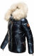 Navahoo Tikunaa ladies winter jacket quilted jacket with faux fur hood  Größe XS - Gr. 34