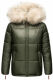 Navahoo Tikunaa ladies winter jacket quilted jacket with faux fur hood  Größe XS - Gr. 34