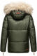 Navahoo Tikunaa ladies winter jacket quilted jacket with faux fur hood  Größe XS - Gr. 34