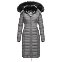 Navahoo Umay ladies long winter jacket with fur collar...
