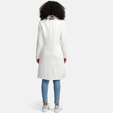 Navahoo Wooly Damen Trenchcoat Winter Mantel Offwhite  Gr&ouml;&szlig;e M - Gr. 38