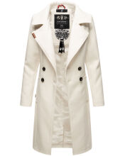Navahoo Wooly Ladies Coat B661 Offwhite  Größe XXL - Gr. 44